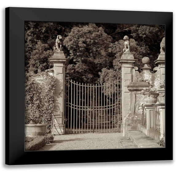 Blaustein, Alan 15x15 Black Modern Framed Museum Art Print Titled - Tuscany - 11