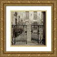 thumbnail image 1 of Blaustein, Alan 15x15 Gold Ornate Wood Framed with Double Matting Museum Art Print Titled - Avignon - 2, 1 of 4
