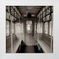 thumbnail image 1 of Blaustein, Alan 15x15 White Modern Wood Framed Museum Art Print Titled - Cable Car Interior - 2, 1 of 4