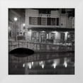 thumbnail image 1 of Blaustein, Alan 15x15 White Modern Wood Framed Museum Art Print Titled - Cafe des Ducs - 1, 1 of 4