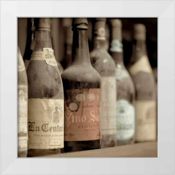 Blaustein, Alan 15x15 White Modern Wood Framed Museum Art Print Titled - Enoteca Cortona - 1