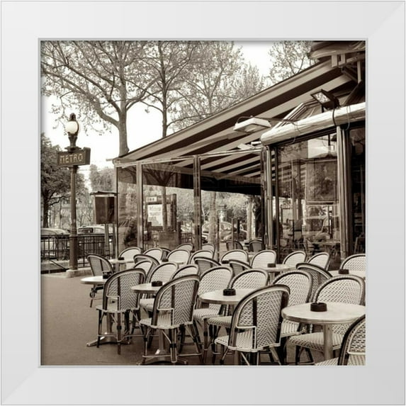 Blaustein, Alan 15x15 White Modern Wood Framed Museum Art Print Titled - Paris - 5