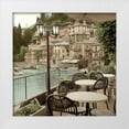 thumbnail image 1 of Blaustein, Alan 15x15 White Modern Wood Framed Museum Art Print Titled - Porto Caffe Italy, 1 of 4