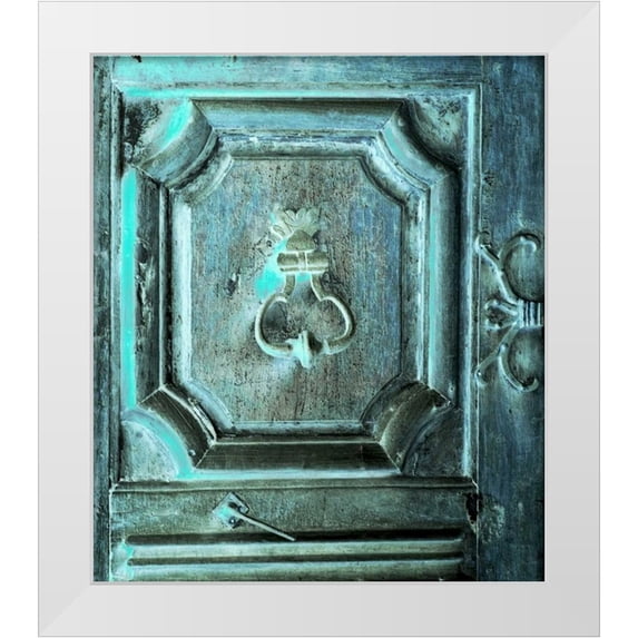 Blaustein, Alan 15x17 White Modern Wood Framed Museum Art Print Titled - La Porte - 1