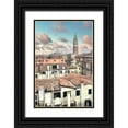 thumbnail image 1 of Blaustein, Alan 17x24 Black Ornate Wood Framed with Double Matting Museum Art Print Titled - Campanile Vista #2, 1 of 4
