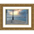 thumbnail image 1 of Blaustein, Alan 18x13 Gold Ornate Wood Framed with Double Matting Museum Art Print Titled - Gran Canale Sunrise #1, 1 of 4