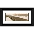 thumbnail image 1 of Blaustein, Alan 18x9 Black Ornate Wood Framed with Double Matting Museum Art Print Titled - Tranquil Pier, 1 of 4
