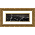 thumbnail image 1 of Blaustein, Alan 18x9 Gold Ornate Wood Framed with Double Matting Museum Art Print Titled - Paris By Night, 1 of 4