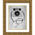 thumbnail image 1 of Blaustein, Alan 19x24 Gold Ornate Wood Framed with Double Matting Museum Art Print Titled - Retro Point and Shoot - 3, 1 of 4