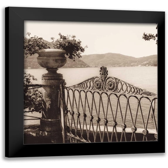 Blaustein, Alan 20x20 Black Modern Framed Museum Art Print Titled - Cernobbio Vista