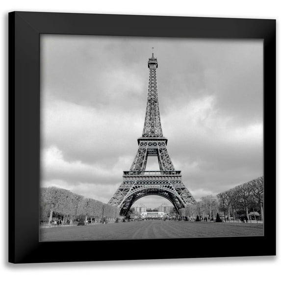 Blaustein, Alan 20x20 Black Modern Framed Museum Art Print Titled - Tour Eiffel - 16