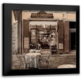 thumbnail image 1 of Blaustein, Alan 20x20 Black Modern Framed Museum Art Print Titled - Tuscany Caffe - 11, 1 of 5