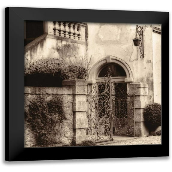Blaustein, Alan 20x20 Black Modern Framed Museum Art Print Titled - Volterra-Toscana