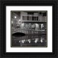 thumbnail image 1 of Blaustein, Alan 20x20 Black Ornate Wood Framed with Double Matting Museum Art Print Titled - Cafe des Ducs - 1, 1 of 4