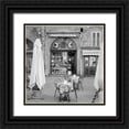 thumbnail image 1 of Blaustein, Alan 20x20 Black Ornate Wood Framed with Double Matting Museum Art Print Titled - Pasticceria Lucca, 1 of 4