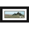 thumbnail image 1 of Blaustein, Alan 24x11 Black Ornate Wood Framed with Double Matting Museum Art Print Titled - Val dâ€™Orcia Pano - 4, 1 of 4