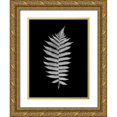 thumbnail image 1 of Blaustein, Alan 25x32 Gold Ornate Wood Framed with Double Matting Museum Art Print Titled - Floral B-W - 19, 1 of 4