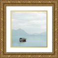thumbnail image 1 of Blaustein, Alan 26x26 Gold Ornate Wood Framed with Double Matting Museum Art Print Titled - Lago Vista - 28, 1 of 4