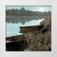 thumbnail image 1 of Blaustein, Alan 26x26 White Modern Wood Framed Museum Art Print Titled - French Boats - 1, 1 of 4