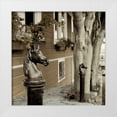 thumbnail image 1 of Blaustein, Alan 26x26 White Modern Wood Framed Museum Art Print Titled - Hitching Post - 5, 1 of 4