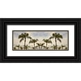 thumbnail image 1 of Blaustein, Alan 32x13 Black Ornate Wood Framed with Double Matting Museum Art Print Titled - Palm Banner - 1 - Color, 1 of 4