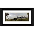 thumbnail image 1 of Blaustein, Alan 32x13 Black Ornate Wood Framed with Double Matting Museum Art Print Titled - SF Skyline Pano - 109, 1 of 4
