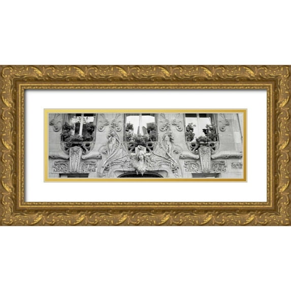 Blaustein, Alan 32x13 Gold Ornate Wood Framed with Double Matting Museum Art Print Titled - Art Dec Maison - 1