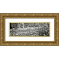 thumbnail image 1 of Blaustein, Alan 32x13 Gold Ornate Wood Framed with Double Matting Museum Art Print Titled - Hampton Magnolia - 1, 1 of 4