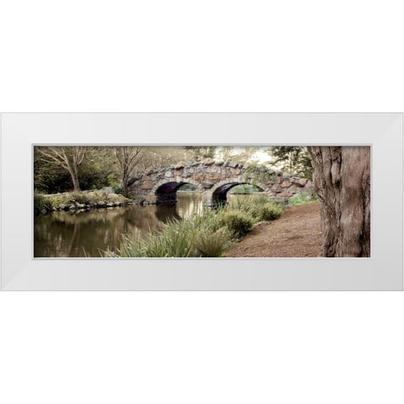 Blaustein, Alan 32x13 White Modern Wood Framed Museum Art Print Titled - Golden Gate Park - 10