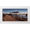 thumbnail image 1 of Blaustein, Alan 32x18 White Modern Wood Framed Museum Art Print Titled - Broadway Pier Pano - 114, 1 of 4