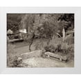 thumbnail image 1 of Blaustein, Alan 32x26 White Modern Wood Framed Museum Art Print Titled - Banc de Jardin - 82, 1 of 4