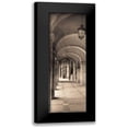 thumbnail image 1 of Blaustein, Alan 7x14 Black Modern Framed Museum Art Print Titled - Paseo del Espolon Salamanca, 1 of 5