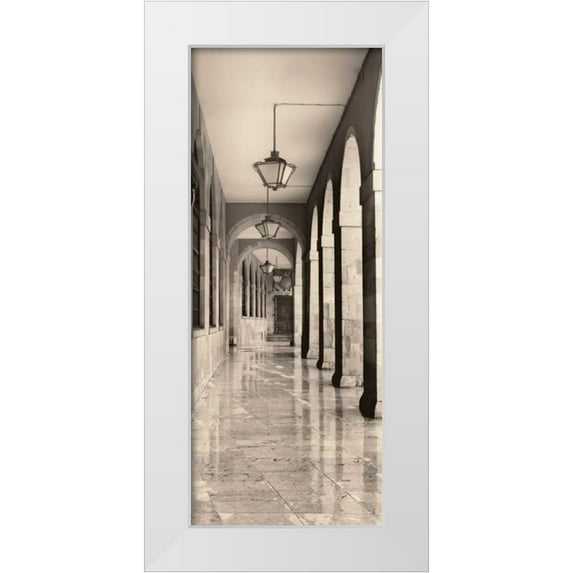 Blaustein, Alan 8x14 White Modern Wood Framed Museum Art Print Titled - Leon Espana