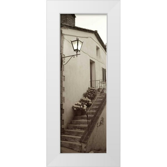 Blaustein, Alan 9x18 White Modern Wood Framed Museum Art Print Titled - Tuscany - 2