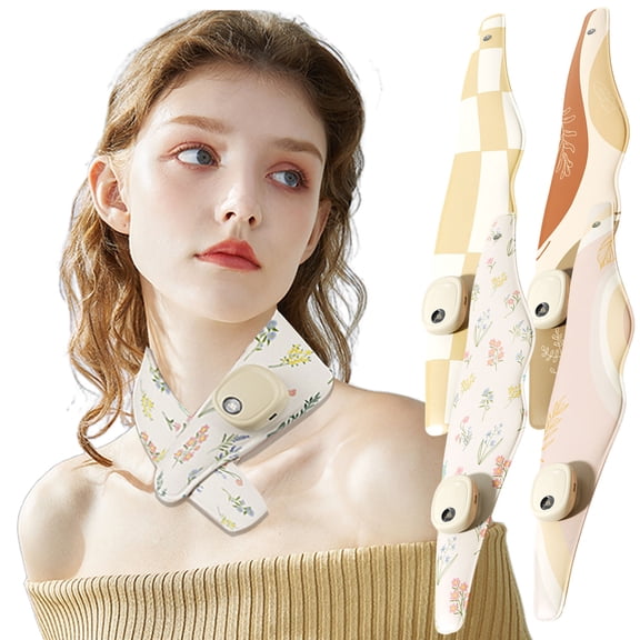 Blaxill Graphene Electric Heated Scarf | Neck Protector with Neck Cover | Adjustable Hot Compress | Lightweight Winter Warming Wrap | Spandex Yarn | 53x8.5cm | 1 Pack