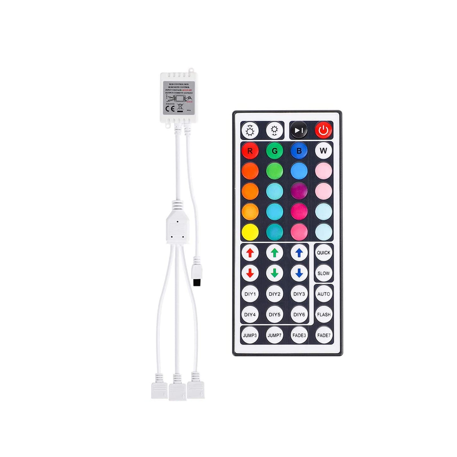 Blaxill LED Lights for Bedroom LED Strip Light Controller, 44Key IR