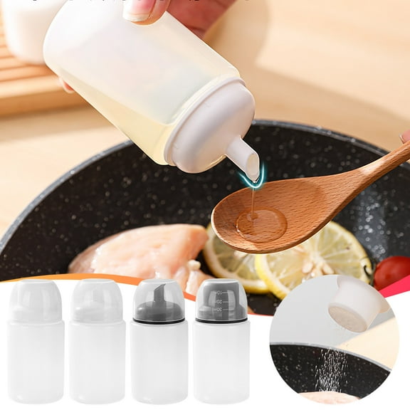 Blaxill Oil Bottle with Pointed Spout | Plastic Soy Sauce Vinegar Seasoning Dispenser | Transparent Compact Design for Precise Drip-Resistant Pouring | 5.5x11cm | 1 Pack