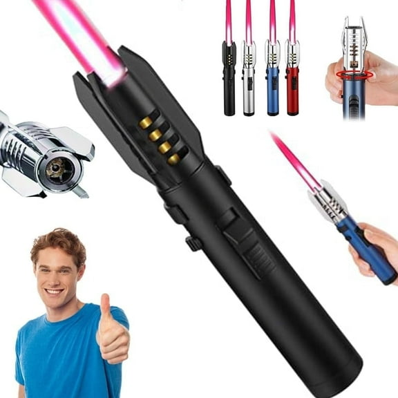 Blazara Lighter, Luxblaze Electric Lighter, Lux Blaze Lighters Electric, Windproof Rechargeable Plasma Lighterz, Outdoor Straight Flame for Camping Portable, Lightsaber Lighters Torch(2PCS D1)