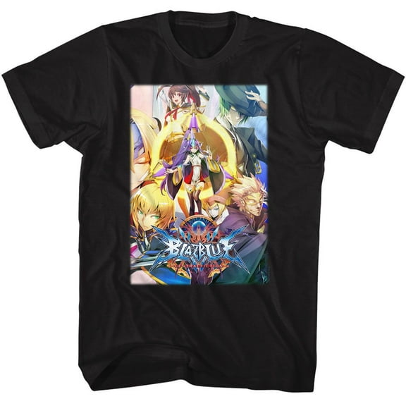 Blazblue Central Fiction Mai Natsume Men's T Shirt (Black, AdultXL)