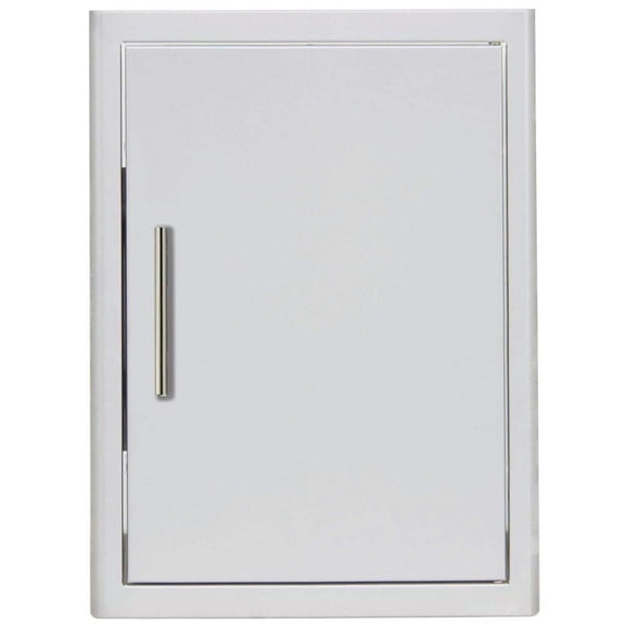 Blaze 18-in Stainless Steel Soft Close Single Access Door - Vertical - BLZ-SV-1420-R-SC