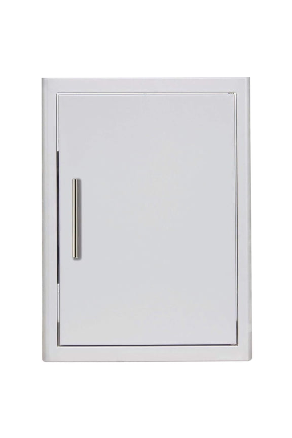 Blaze 18-in Stainless Steel Soft Close Single Access Door - Vertical - BLZ-SV-1420-R-SC