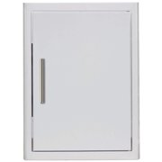 Blaze 18-in Stainless Steel Soft Close Single Access Door - Vertical - BLZ-SV-1420-R-SC