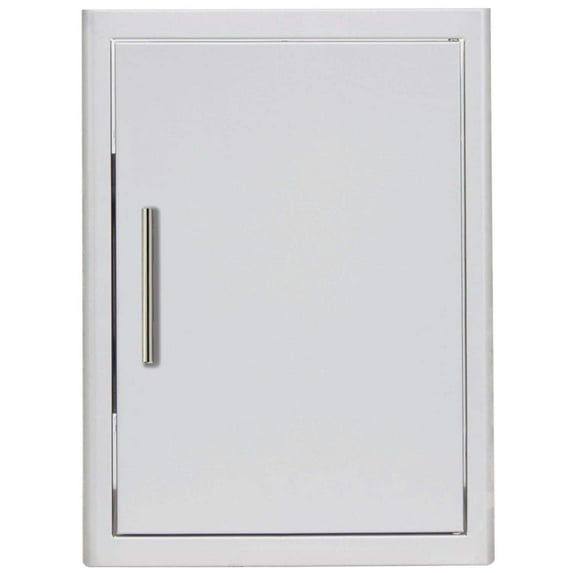 Blaze 21-in Stainless Steel Soft Close Single Access Door - Vertical - BLZ-SINGLE-2417-R-SC