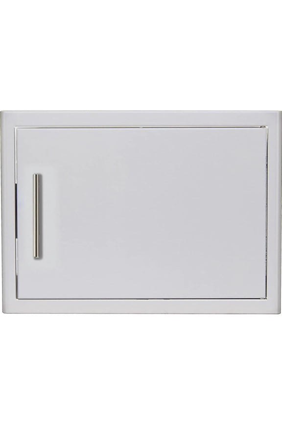 Blaze 28-in Stainless Steel Soft Close Single Access Door - Horizontal - BLZ-SH-2417-R-SC