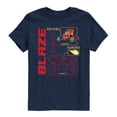 thumbnail image 1 of Blaze And The Monseter Machine - Schematic Blaze - Youth Boys Short Sleeve Graphic T-Shirt, 1 of 4