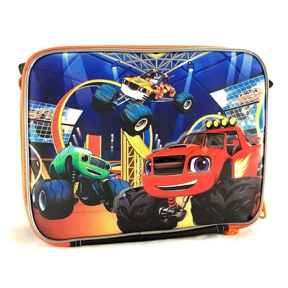 Blaze And The Monster Machines Blazing Speed School Insulated Lunch Bag