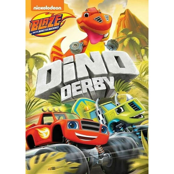 Blaze And The Monster Machines: Dino Derby (DVD), Nickelodeon, Kids & Family