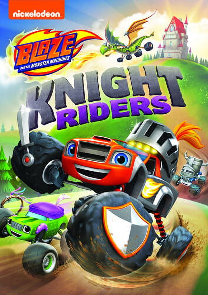 Blaze And The Monster Machines: Knight Riders (DVD), Nickelodeon, Kids & Family