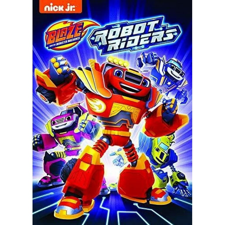 Blaze And The Monster Machines Robot Riders DVD Nickelodeon Kids Family Walmart