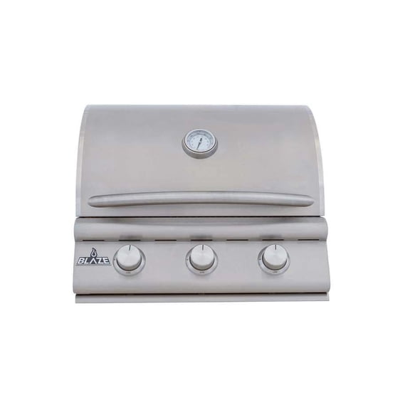 Blaze BCM 25-in 3-Burner Built-In Natural Gas Grill - BLZ-3BCM-NG